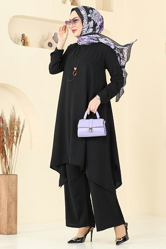 moda selvim Combined 2525BG354 Black - Thumbnail