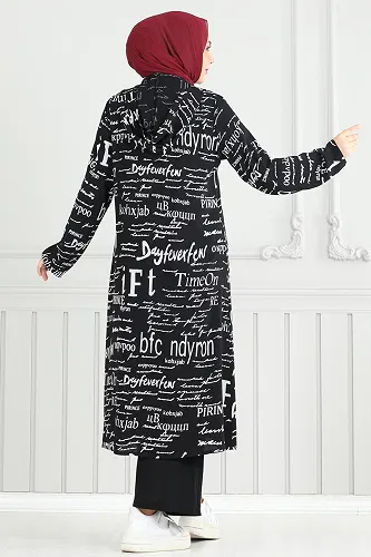 moda selvim Combined 2525ERK1158 Black - Thumbnail