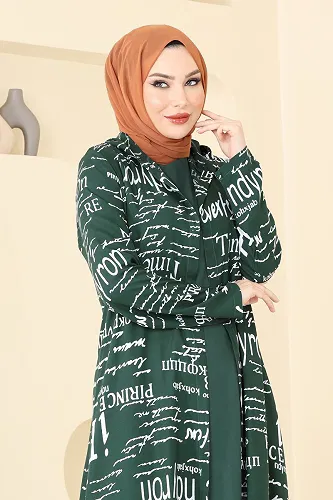 moda selvim Combined 2525ERK1158 Emerald - Thumbnail