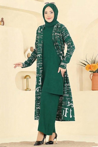 moda selvim Combined 2525ERK1158 Emerald - Thumbnail