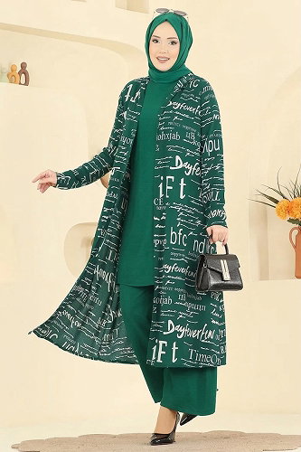 moda selvim Combined 2525ERK1158 Emerald - Thumbnail