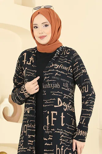 moda selvim Combined 2525ERK1158 Vision&Black - Thumbnail