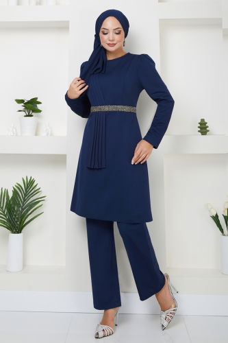 moda selvim Combined 2528SL432 Navy Blue - Thumbnail