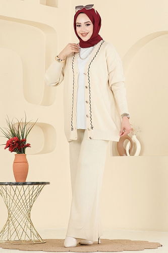 moda selvim Combined 25302BRZ597 Stone - Thumbnail