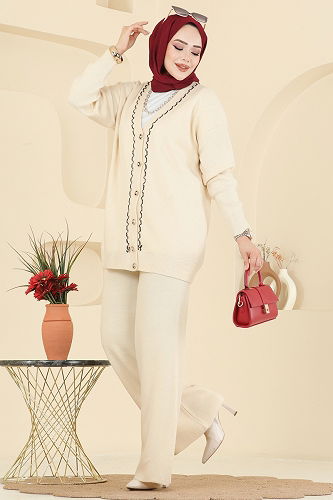 moda selvim Combined 25302BRZ597 Stone - Thumbnail