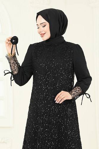 moda selvim Combined 2547ELC1143 Black - Thumbnail