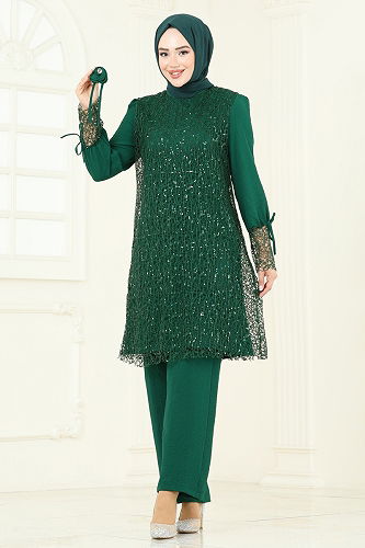 moda selvim Combined 2547ELC1143 Emerald - Thumbnail