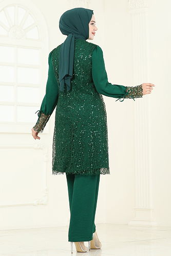 moda selvim Combined 2547ELC1143 Emerald - Thumbnail