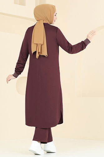 moda selvim Combined 2554SL432 Burgundy - Thumbnail