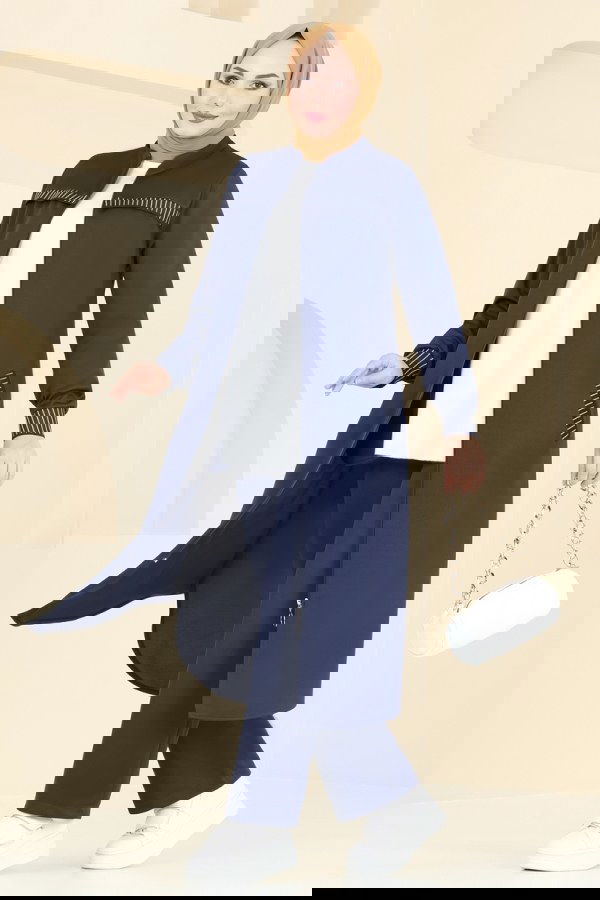 Modaselvim NET 20%+20% DISCOUNT IN THE CARD Combined 2554SL432 Navy Blue