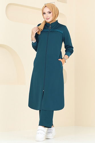 moda selvim طقم بترولي 2554SL432 - Thumbnail