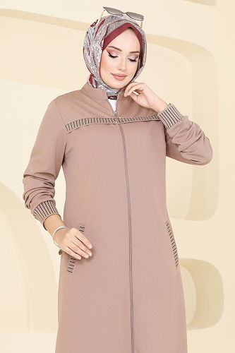 moda selvim طقم بيج 2554SL432 - Thumbnail