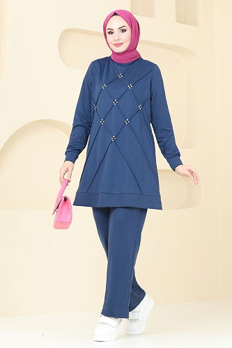 moda selvim Combined 2578SL432 Indigo - Thumbnail