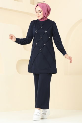 moda selvim Combined 2578SL432 Navy Blue - Thumbnail