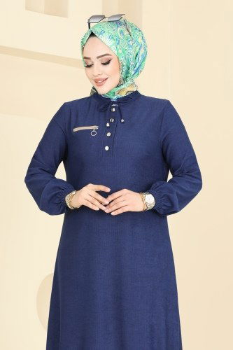 moda selvim طقم كحلي 2580SL432 - Thumbnail