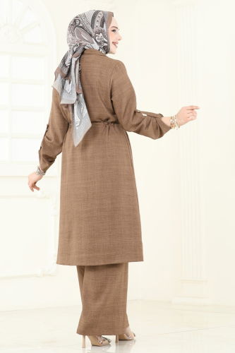 moda selvim Combined 2584MP806 Light Brown - Thumbnail
