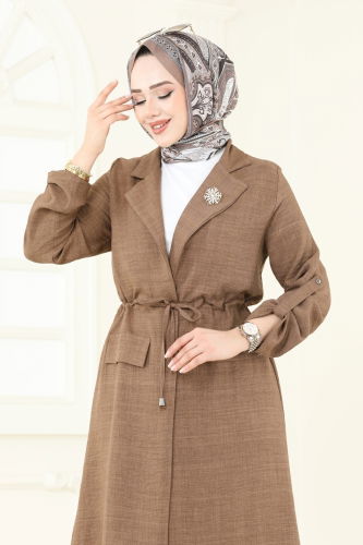 moda selvim Combined 2584MP806 Light Brown - Thumbnail