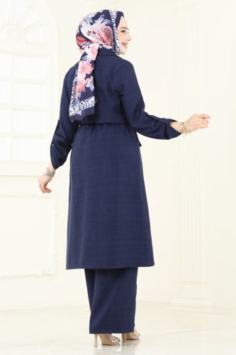 moda selvim Combined 2584MP806 Navy Blue - Thumbnail