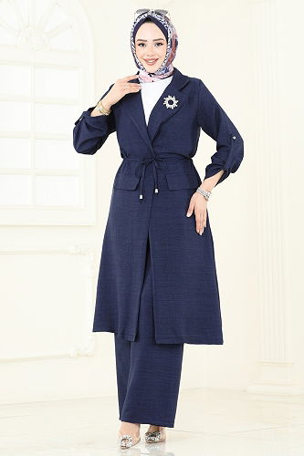 moda selvim Combined 2584MP806 Navy Blue - Thumbnail