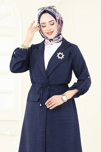 moda selvim Combined 2584MP806 Navy Blue - Thumbnail