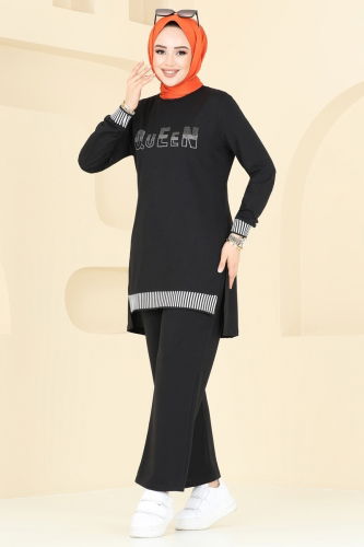 moda selvim Combined 2586SL432 Black - Thumbnail