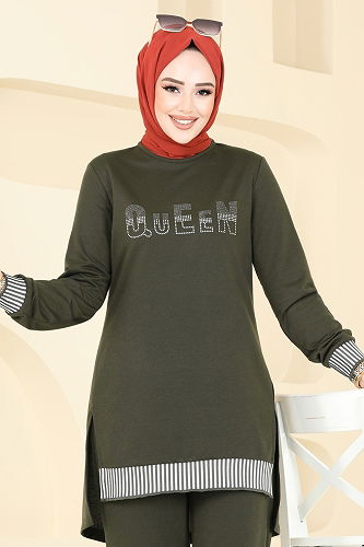 moda selvim Combined 2586SL432 Khaki - Thumbnail