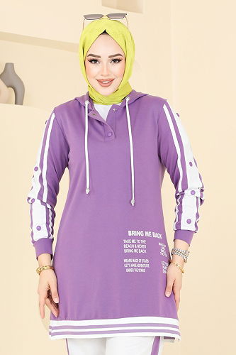 moda selvim طقم ليلكي 2599SL432 - Thumbnail