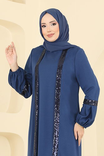 moda selvim طقم ازرق 2600ASMK1074 - Thumbnail