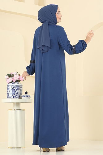 moda selvim طقم ازرق 2600ASMK1074 - Thumbnail