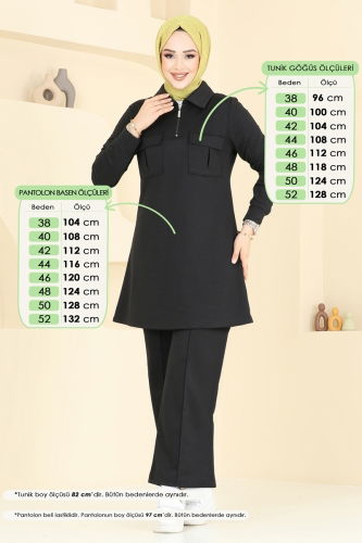 moda selvim Combined 2600SL432 Black - Thumbnail