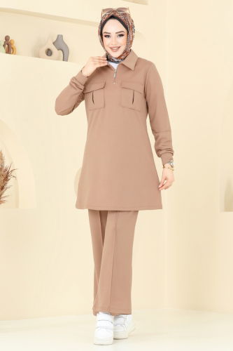moda selvim طقم بيج 2600SL432 - Thumbnail