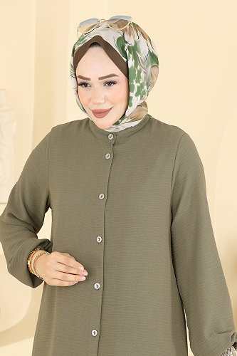 moda selvim Combined 2601BMK1214 Khaki - Thumbnail