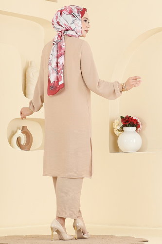 moda selvim Combined 2601BMK1214 Stone - Thumbnail