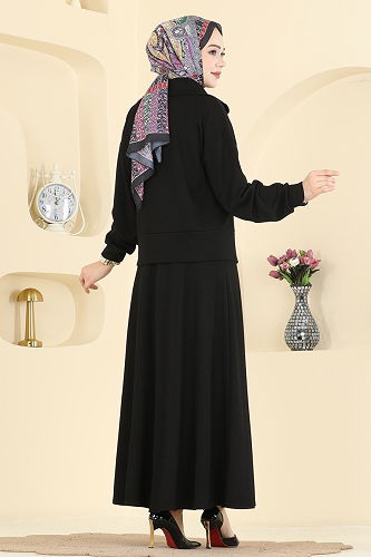 moda selvim Combined 2601ERK1158 Black - Thumbnail