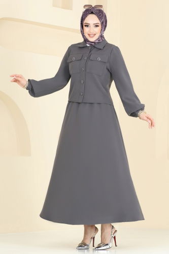 moda selvim Combined 2601SL432 Gray - Thumbnail