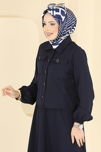 moda selvim Combined 2601SL432 Navy Blue - Thumbnail