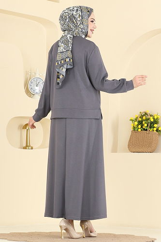 moda selvim Combined 2601TPK1167 Anthracite - Thumbnail