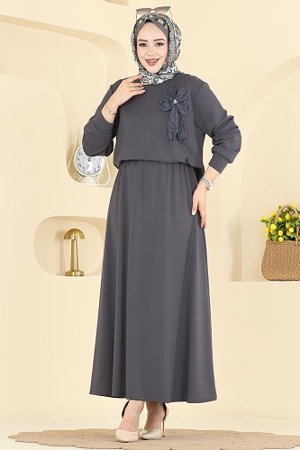 moda selvim Combined 2601TPK1167 Anthracite - Thumbnail