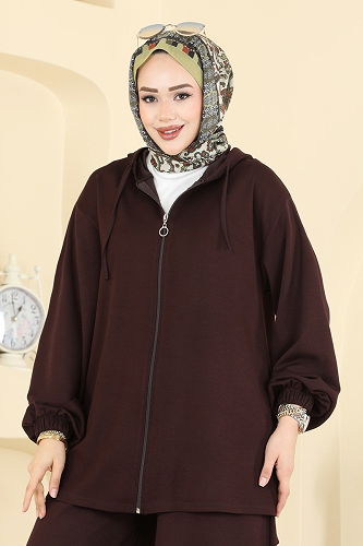 moda selvim Combined 2602ERK1158 Brown - Thumbnail