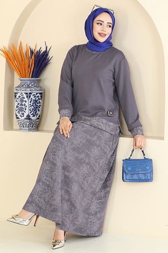 moda selvim Combined 2602TPK1167 Anthracite - Thumbnail