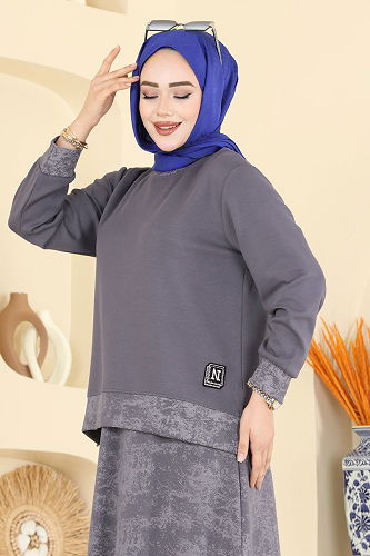 moda selvim Combined 2602TPK1167 Anthracite - Thumbnail