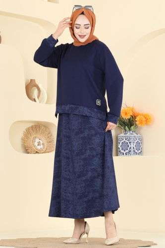 T.P.K. - Combined 2602TPK1167 Navy Blue