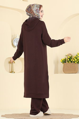 moda selvim Combined 2603ERK1158 Brown - Thumbnail