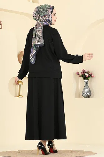 moda selvim Combined 2604TPK1167 Black - Thumbnail