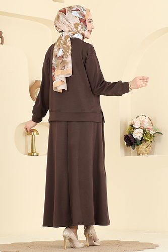 moda selvim Combined 2604TPK1167 Brown - Thumbnail