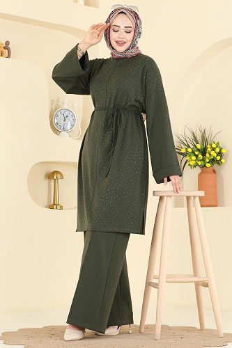 moda selvim Combined 2605ERK1158 Khaki - Thumbnail