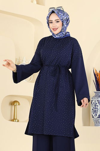 moda selvim Combined 2605ERK1158 Navy Blue - Thumbnail