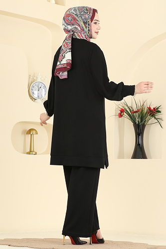 moda selvim Combined 2606TPK1167 Black - Thumbnail