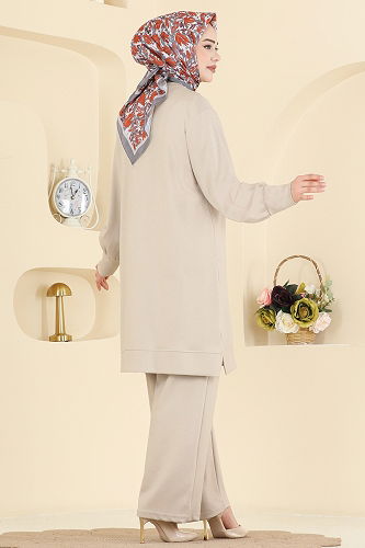 moda selvim Combined 2606TPK1167 Stone - Thumbnail