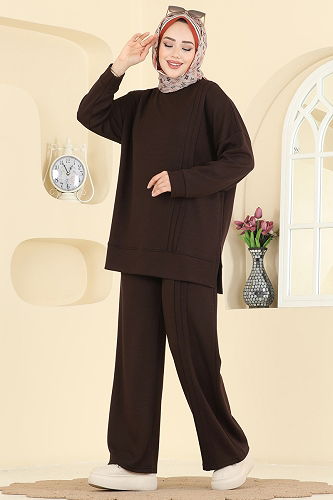 moda selvim Combined 2607MSZ1172 Bitter Brown - Thumbnail